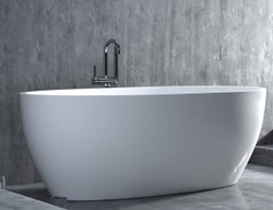 Ванна отдельностоящая матовая 176x92 Salini LUCE 100111M
