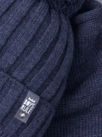 Шапка для мальчика со снудом осенняя