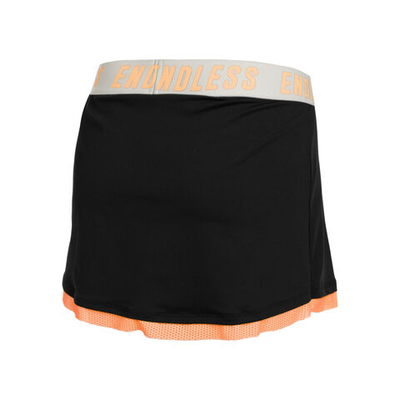 Женская теннисная юбка Endless Iconic Skirt Women - Black, Apricot
