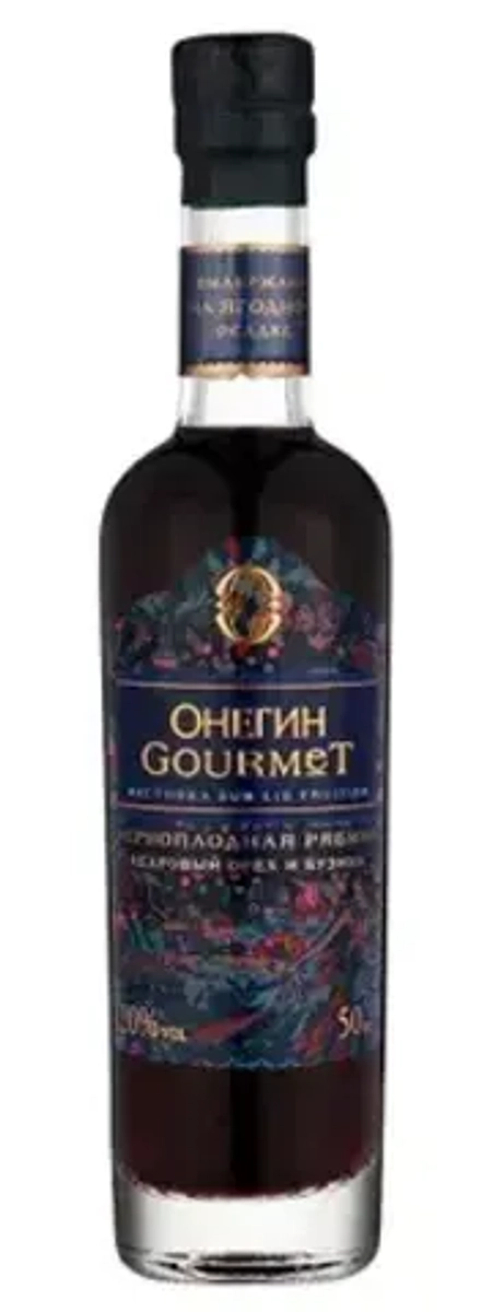 Настойка ягодная Онегин Gourmet Черноплодная рябина, 0.05 л