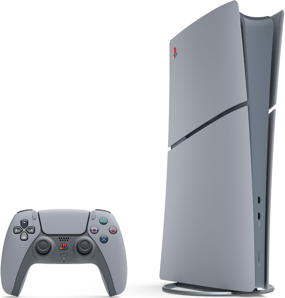 Игровая консоль Sony PlayStation 5 Slim Digital Edition 30th Anniversary Limited Edition, 1 Тб, серый