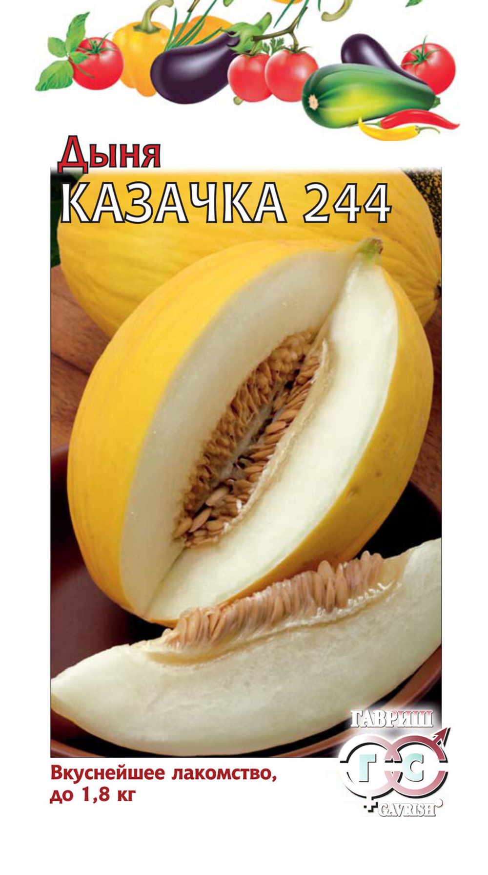Дыня Казачка 244 Гавриш