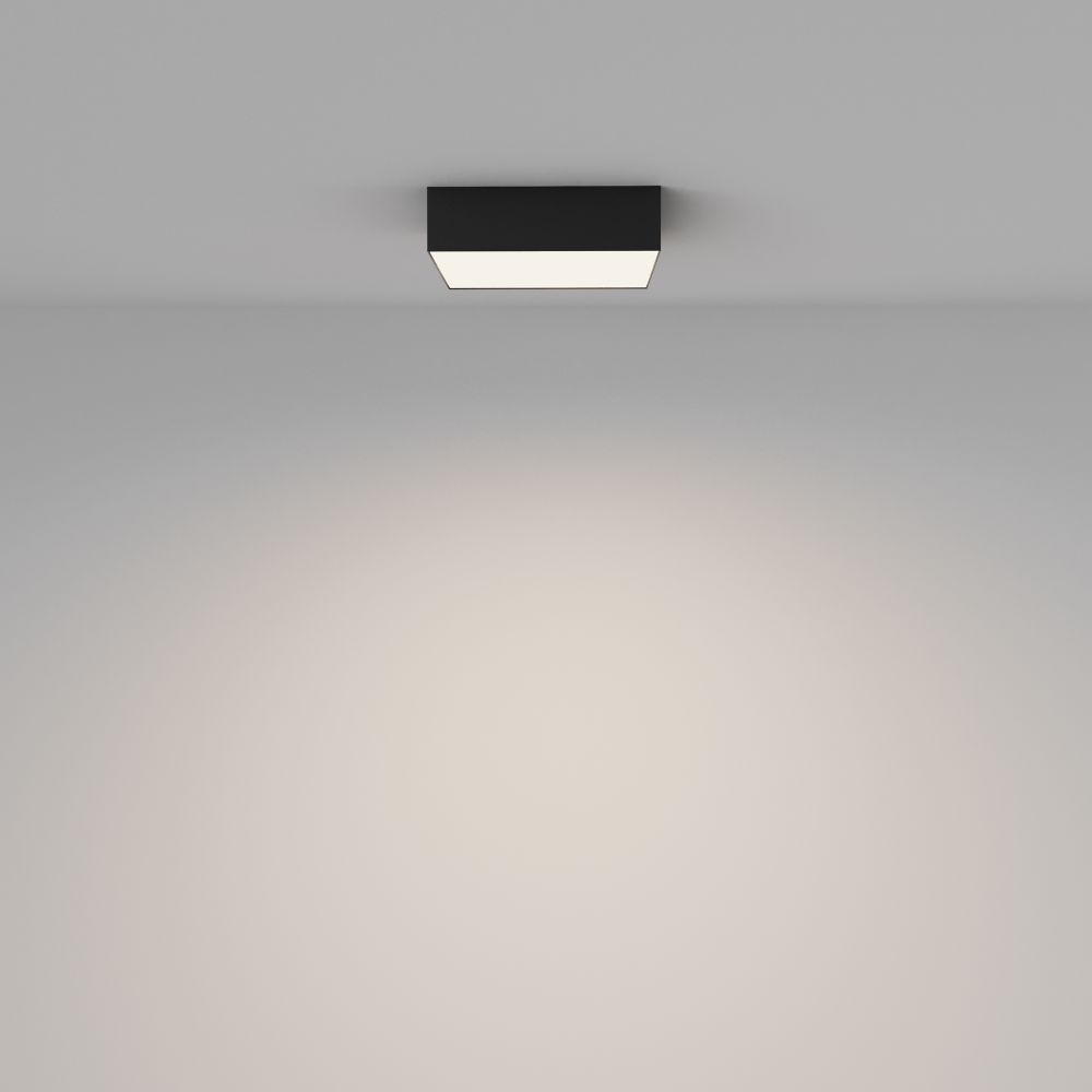 Светильник потолочный светодиодный Maytoni Zon C032CL-24W4K-SQ-B