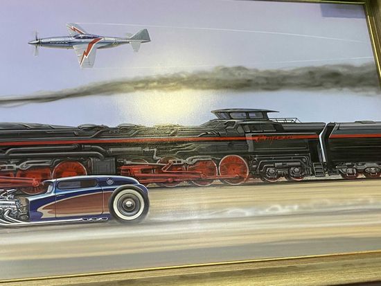 Картина Паровоз