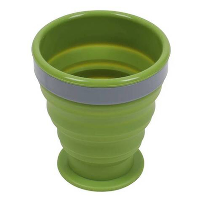 Стакан силиконовый оливковый 200 мл. Track