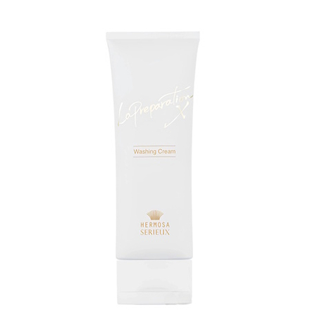 Омолаживающая пенка для умывания HERMOSA Serieux La Preparation X Washing Cream