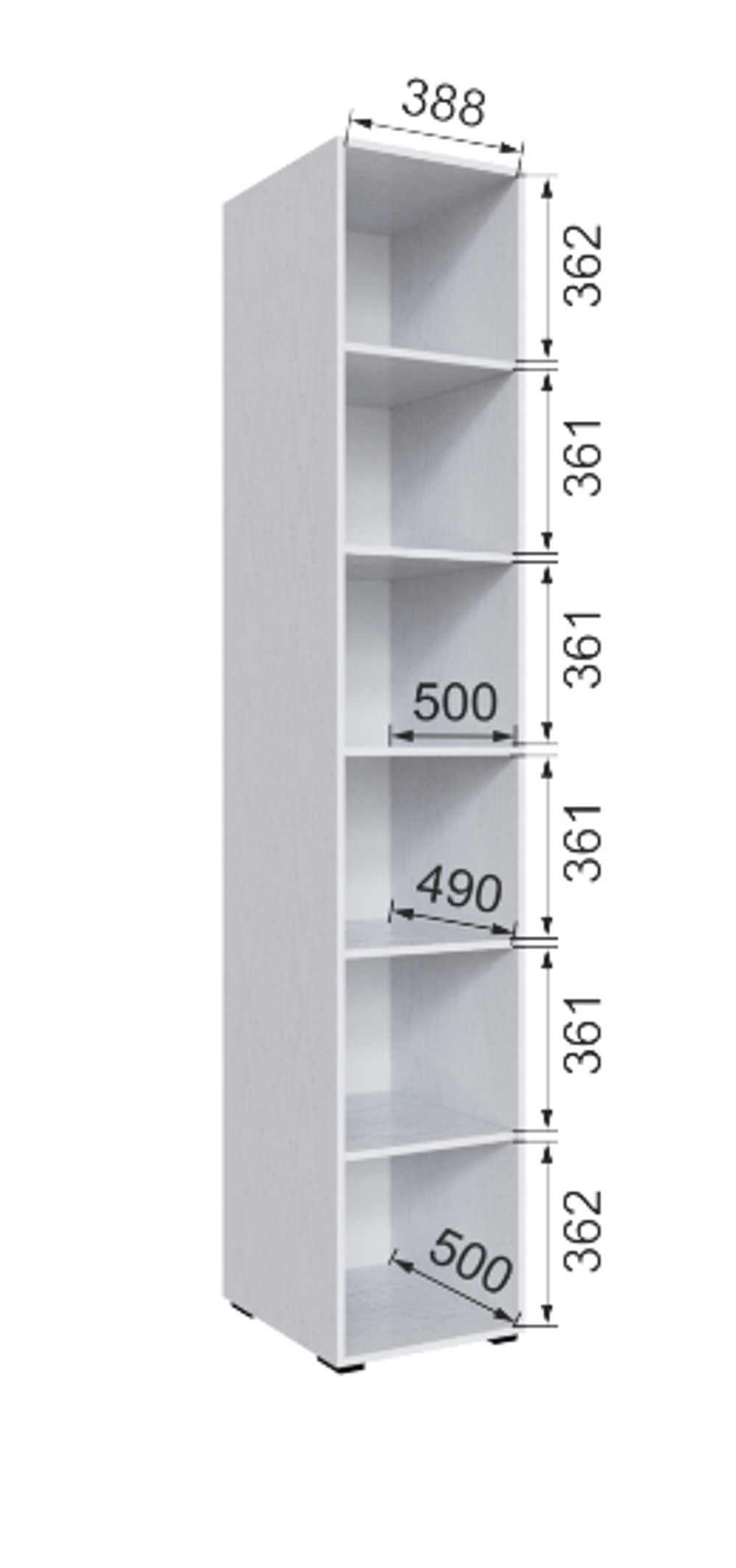 Шкаф Бруклин 42Ш