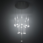 Citilux Вегас CL227160 LED Люстра каскадная Алюминий