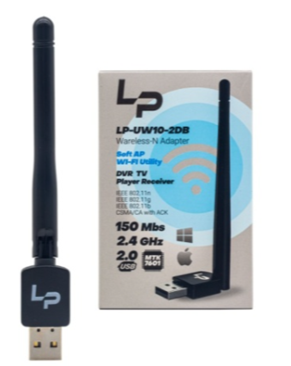 Ресивер адаптер WI-fi lp-uw10-2db