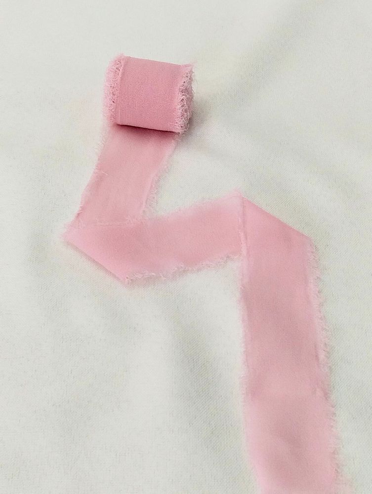 Лента Винтаж Н/О Край, (4см*5м) Розовый