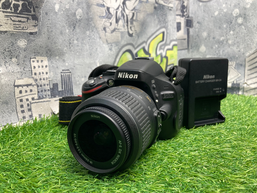Nikon D5100 Kit AF-S DX 18-55mm 2.500 кадров