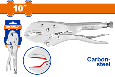 Клещи зажимные 250 мм (10/40) WADFOW WLP9C10