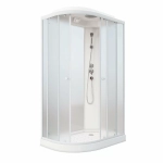 Душевая кабина Parly Effect EF1231R, ABS-пластик, серая, 120x80 см, правая