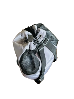 Рюкзак-мешок спортивный QOZA, серый, 25 л