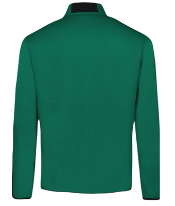 Мужская теннисная кофта Le Coq Sportif TECH Full Zip Sweat N°1 SS23 - зеленый