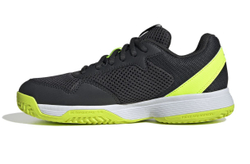 Детские теннисные кроссовки Adidas Courtflash K - Black