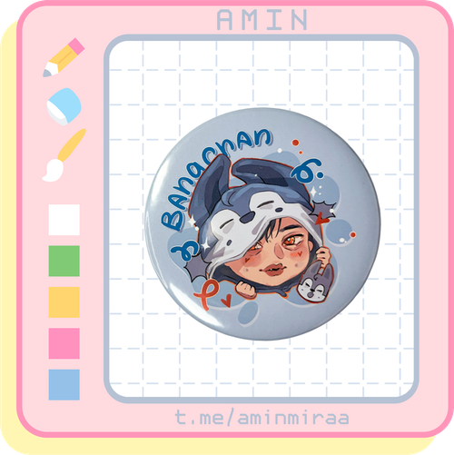 Плюшка / Значок #02 / STRAY KIDS