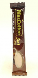 КОФЕ MACCOFFEE AMERICANO CREME 3В1 18ГР