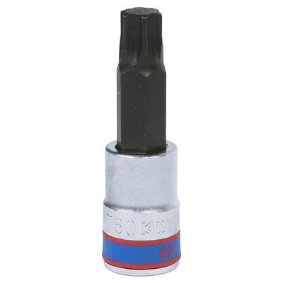 KING TONY (403360) Насадка (бита) торцевая 1/2", L = 80 мм, TORX, T60