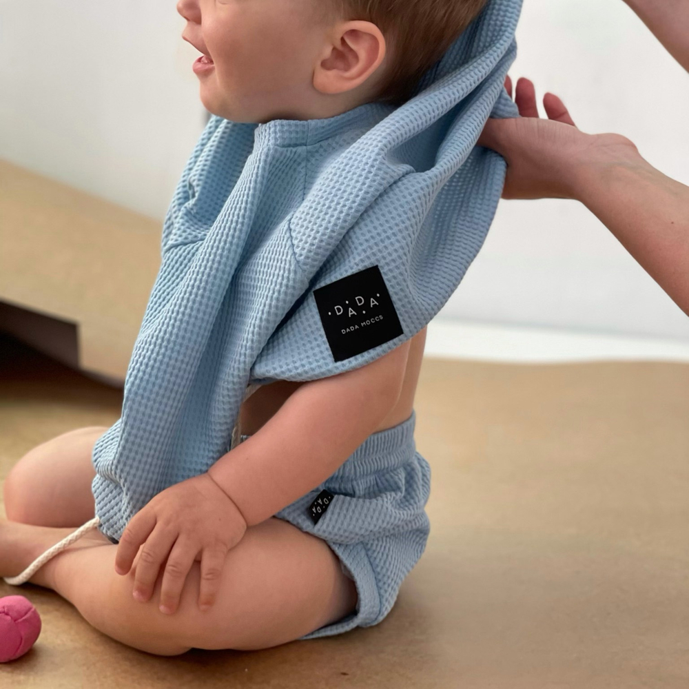 Мягкий вафельный бабл (терракотовый)