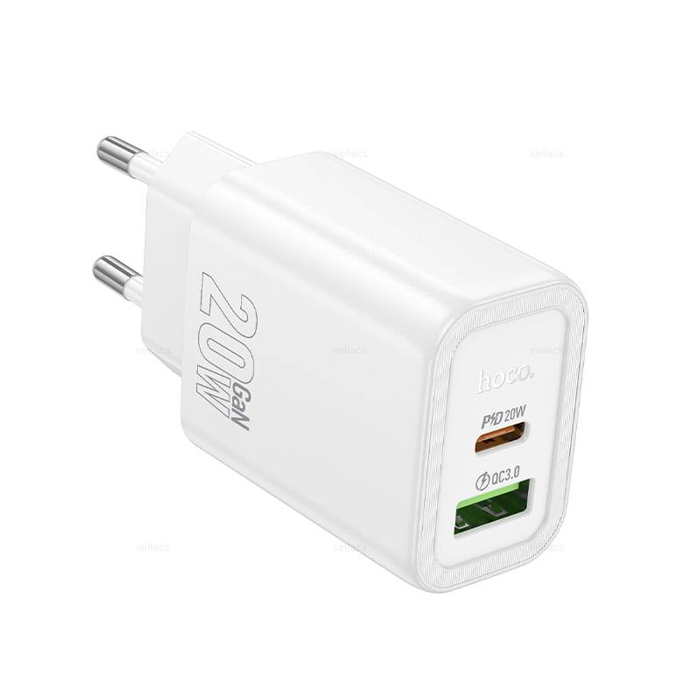 Зарядное устройство Hoco N61 PD20W+QC3.0 (white)