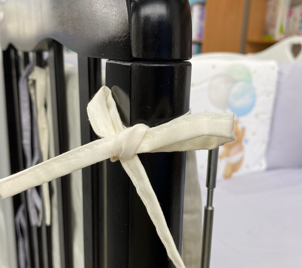 Комплект в кроватку 6-ти предметный (подушечки 17 предметов), "Плюшевый мишка" поплин