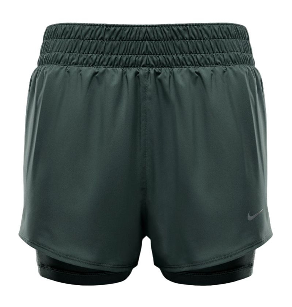 Женские Шорты теннисные Nike Dri-Fit One - зеленый