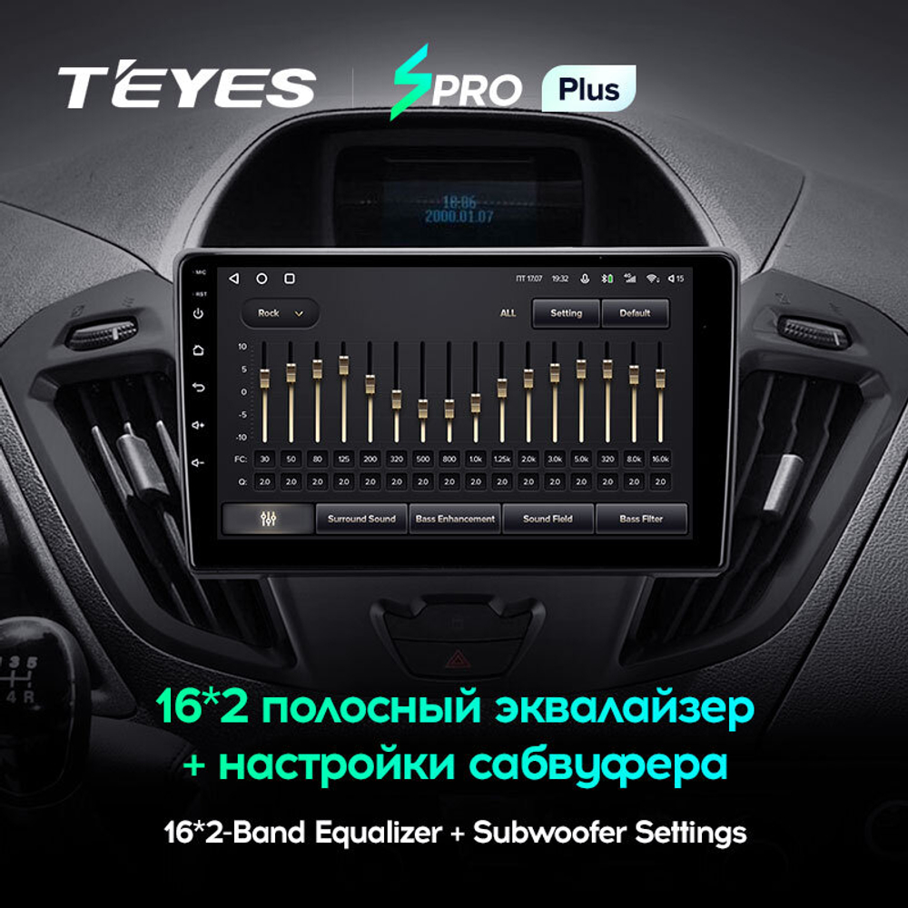 Teyes SPRO Plus 9" дляFord Tourneo Custom 2012-2021