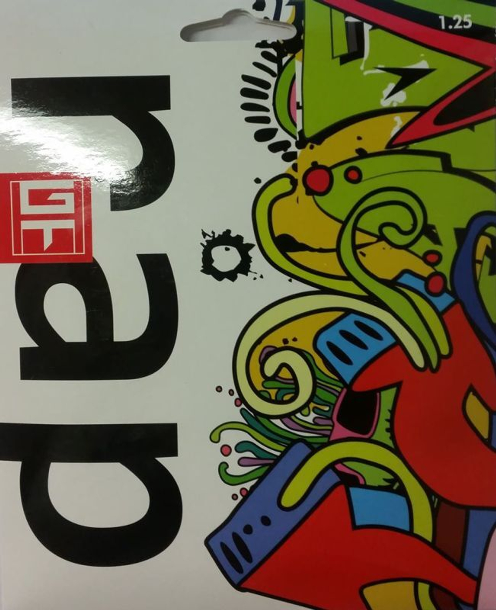 Теннисные струны GT Rap (12 m) - белый