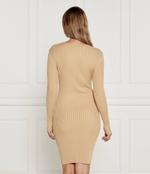 Платье ISABELLA GUESS - бежевый(W4BK07 Z3HP2)