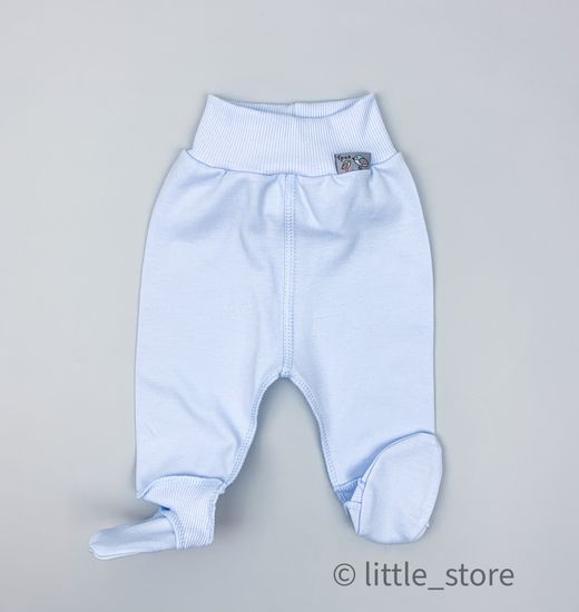 Ползунки хлопковые "Нежный возраст" Голубые