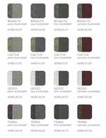 Модуль центральный пластиковый с подушками Nardi Maximo Elemento Centrale, терра, корица