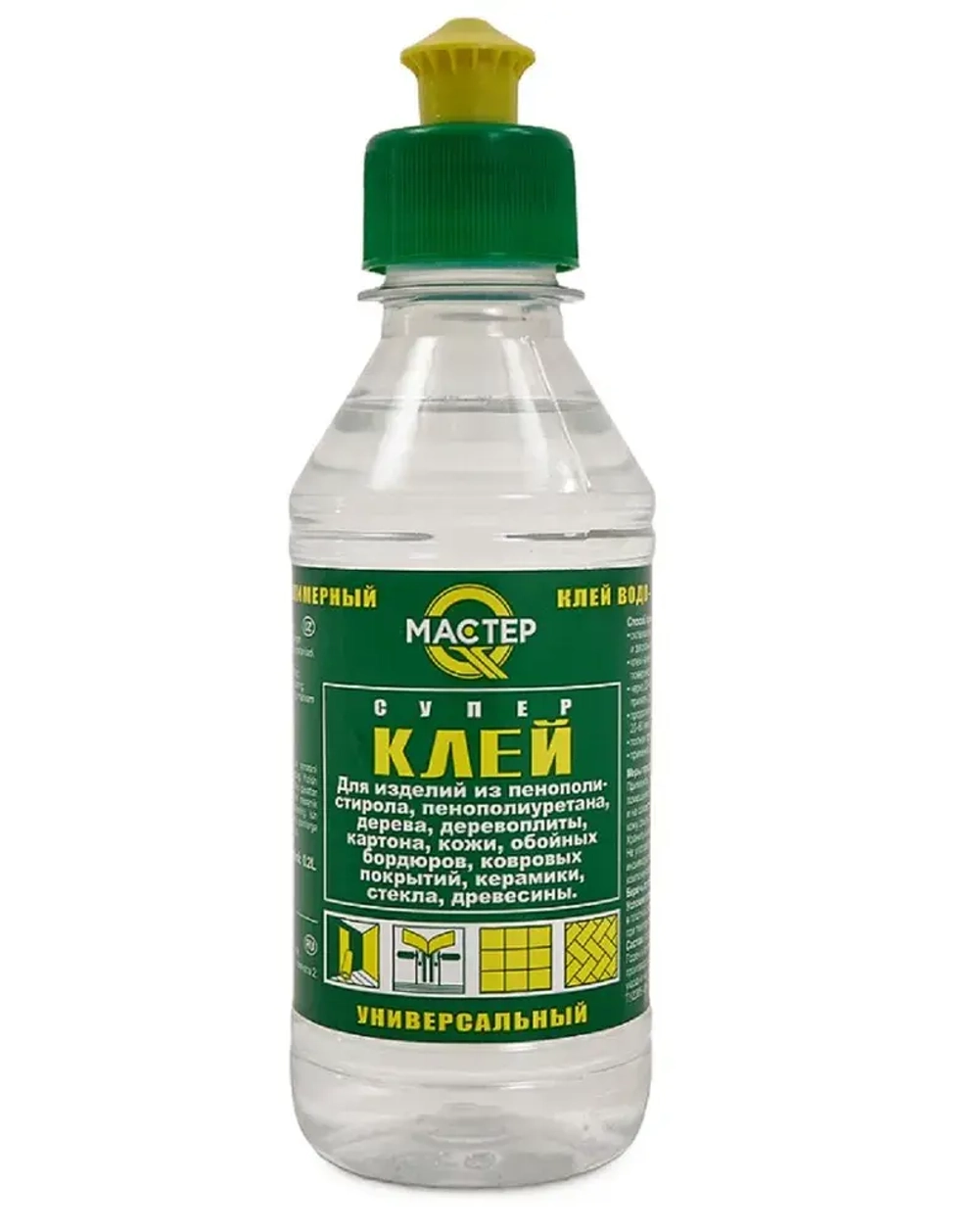Клей полимерный "СуперМастер" 0,2 л.