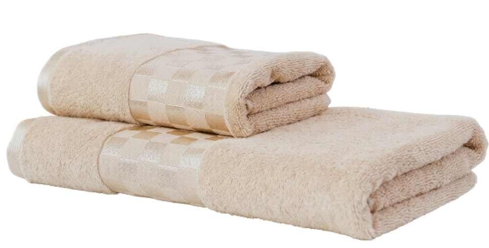 Набор махровых полотенец, 2 шт