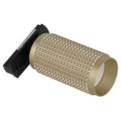 Трековый светильник однофазный ЭРА TR40-GU10 MG под лампу MR16 матовое золото