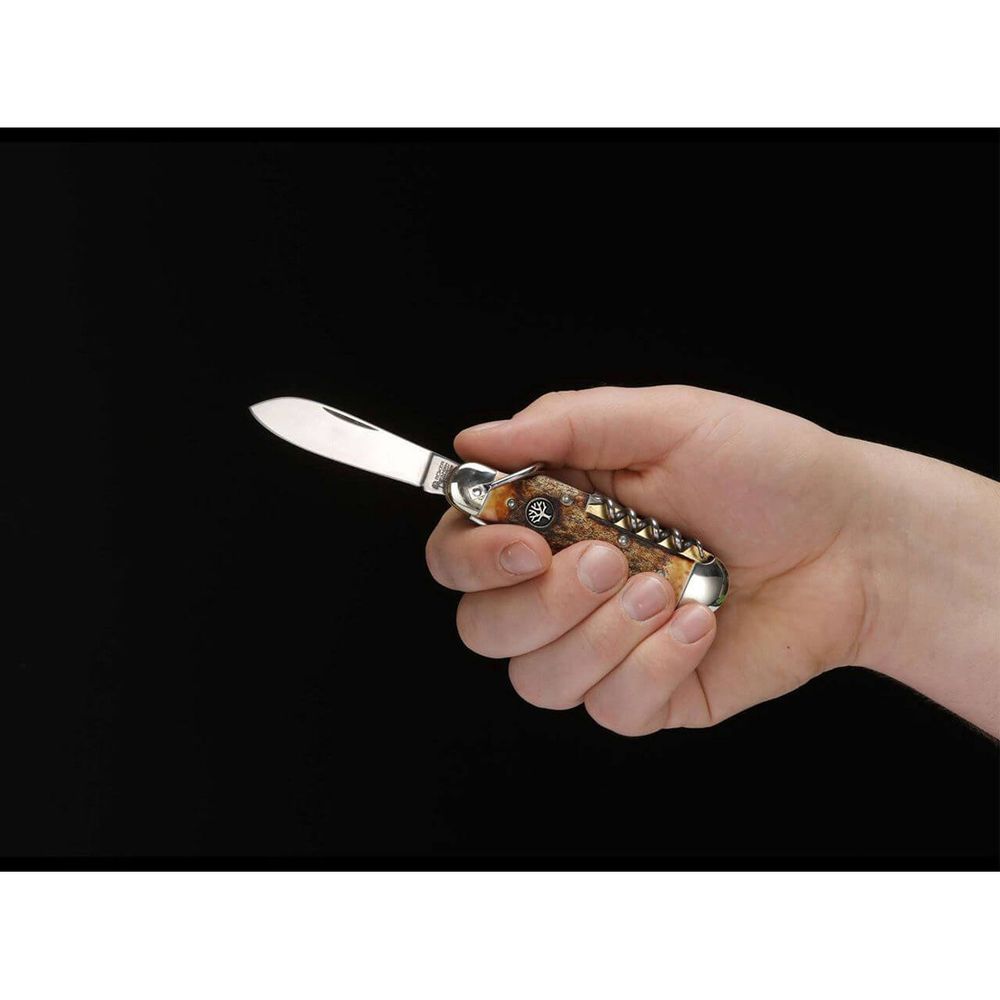 Складной нож Boker 110182HH Camp Knife Stag