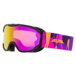 Очки горнолыжные ALPINA Pheos Jr. Q-Lite Black-Pink Matt/Q-Lite Pink S2 (б/р)