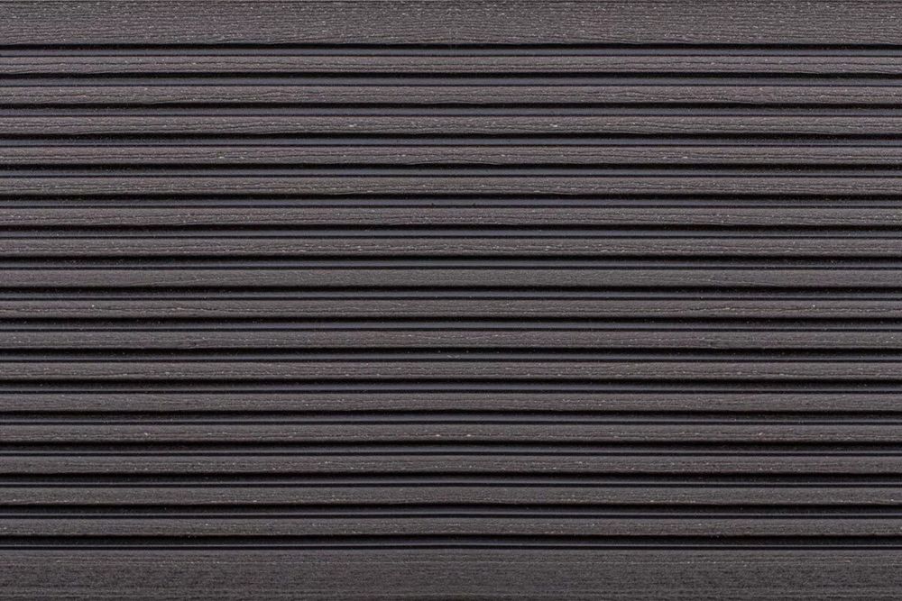 Террасная доска Deckron (Декрон) Classic, 153x28, длина 400 см, Венге (Шоколад)