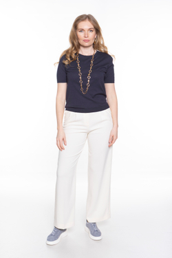 БРЮКИ С ЗАВЫШЕННОЙ ТАЛИЕЙ