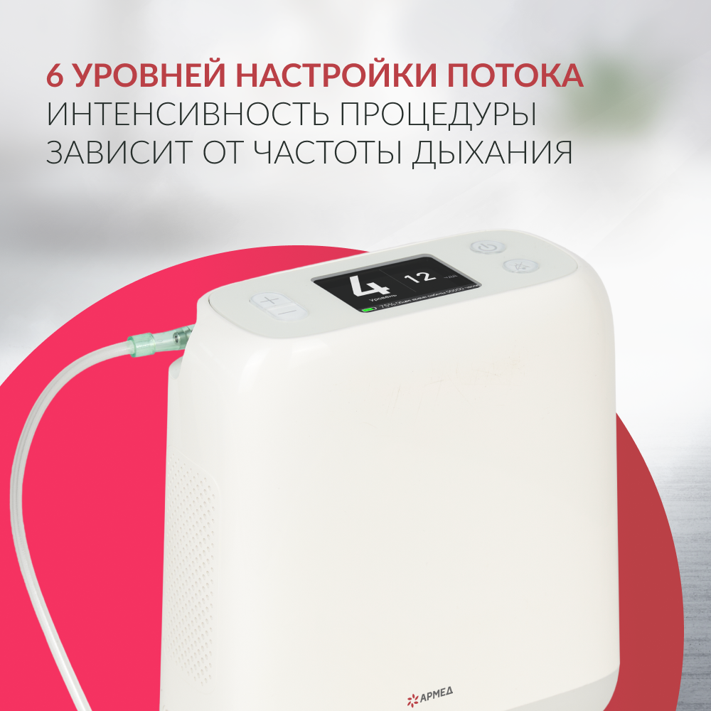 Концентратор кислорода Армед F2 Портативный