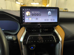 Магнитола Toyota Venza 2 2020-2024+ (поддержка 360), Harrier XU80 - Teyes LUX ONE ROUND монитор 12.3" 2K QLED на Android 10, CarPlay, 4G SIM-слот