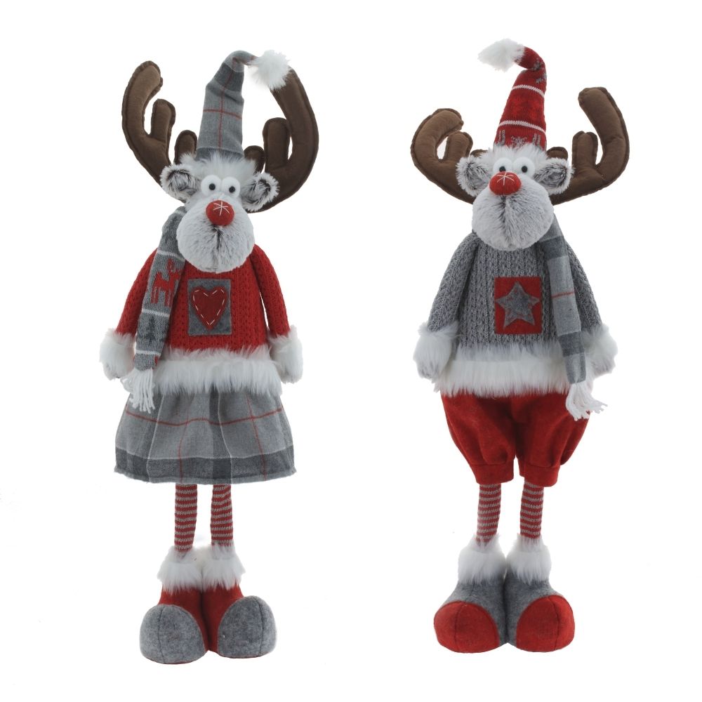 GAEM Игрушка набивная "Олень", L28 W15 H72/64 см, 2в.