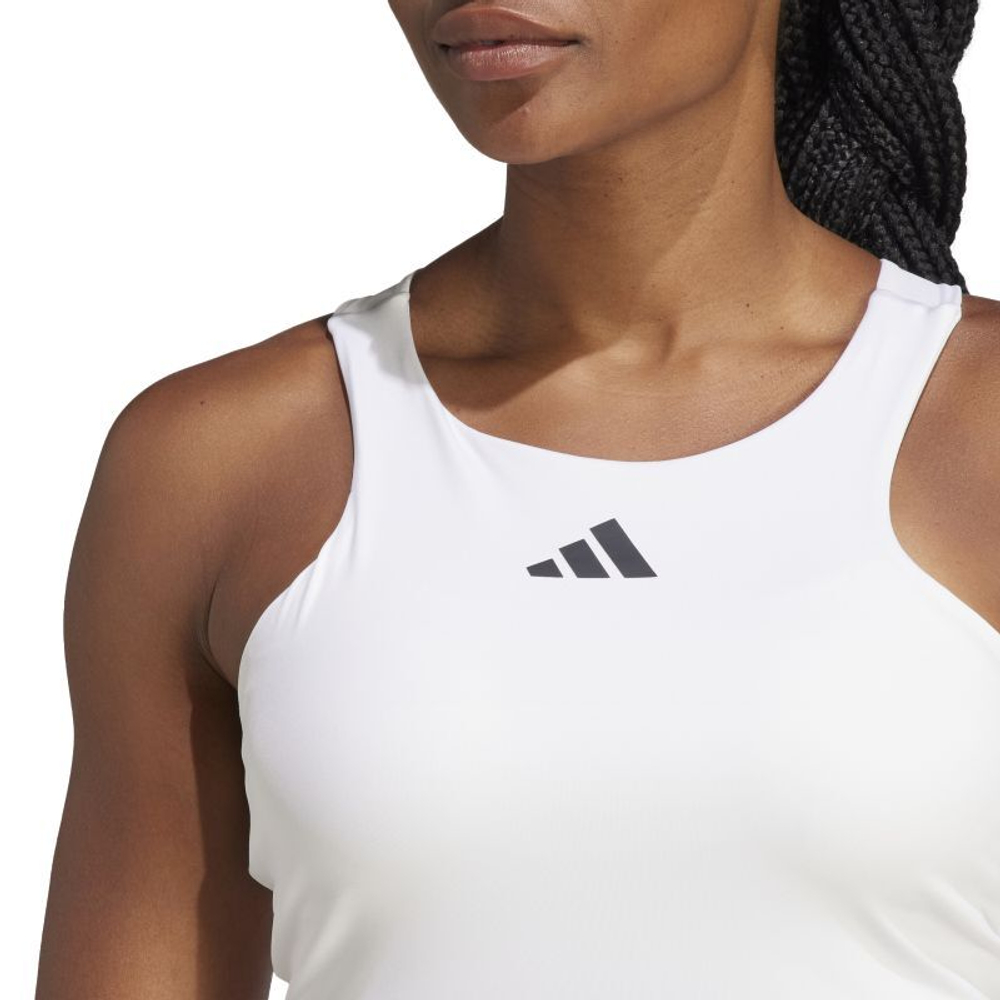 Женская Платье теннисное Adidas Tennis Y-Dress - white