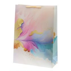 GAEM Пакет подарочный XXL (бумага 230г/м2, блок микс12шт), L50 W20 H70 см, 4в.