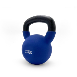 Гиря UNIX Fit виниловая 20 кг Blue