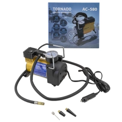 Компрессор поршневой автомобильный AC-580 ''TORNADO'' 14A 12V KING AC-580