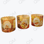 Форма бумажная под кулич 70/60 мм "Ретро" от 20 шт/ 1 упак