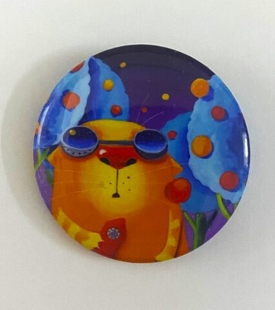 Значок "Однажды мы проснемся в новом мире"