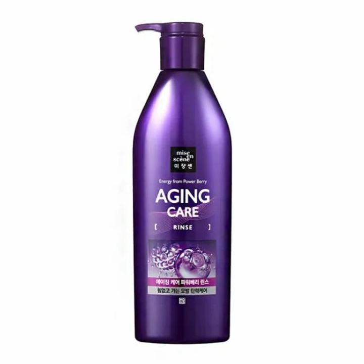 Кондиционер для волос Mise En Scene Aging Care Energy from Power Berry с коллагеном и экстрактами ягод Rinse 680 мл