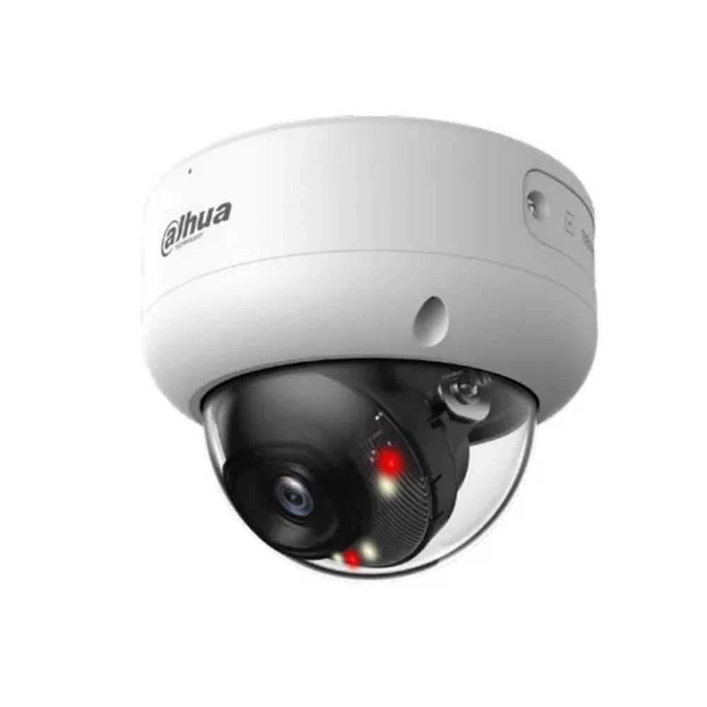 IP видеокамера DH-IPC-HDBW3249EP-S-IL-0280B Dahua купольная, уличная, 2Мп, f=2.8мм, микрофон